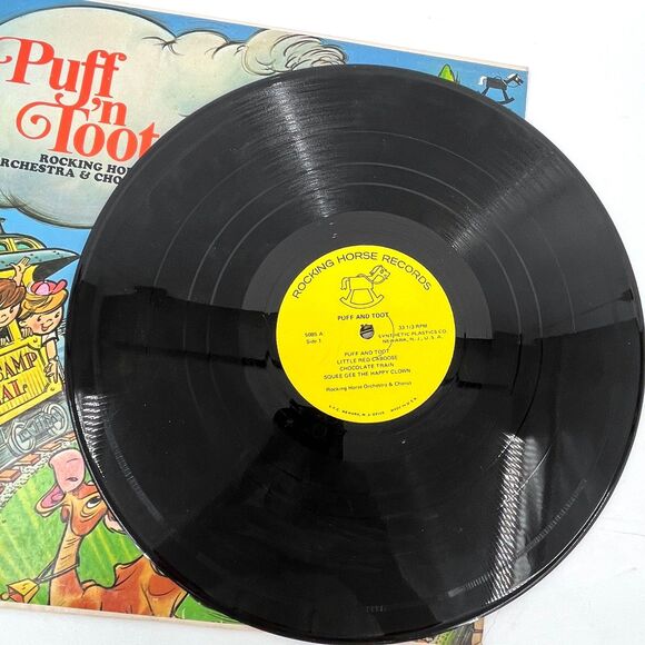 Puff 'n Toot Vintage Vinyl LP Record Album Rocking Horse Players - Picture 3 of 5